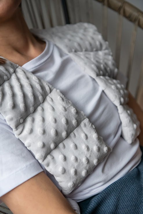 Long Minky Weighted Collar - Made to order - Weighted