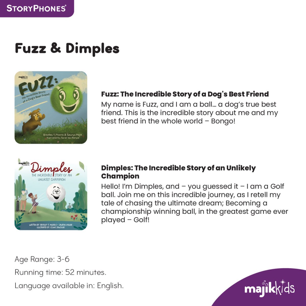 Majik Kids StoryShields - for StoryPhones - Sensory Toys