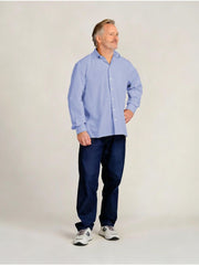 Men’s Adaptive Back-Opening Long Sleeve Shirt – 7255 - Daywear