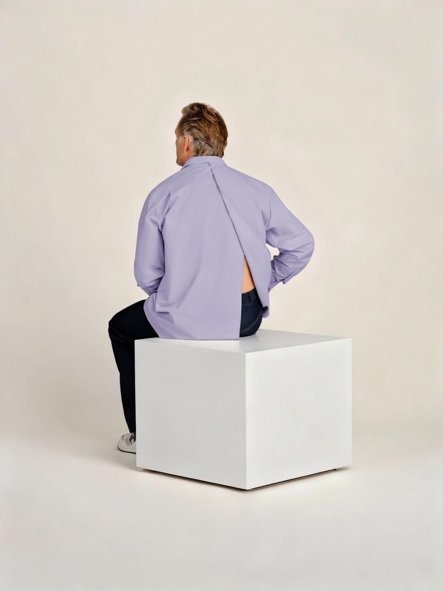 Men’s Adaptive Back-Opening Long Sleeve Shirt – 7255 - Daywear