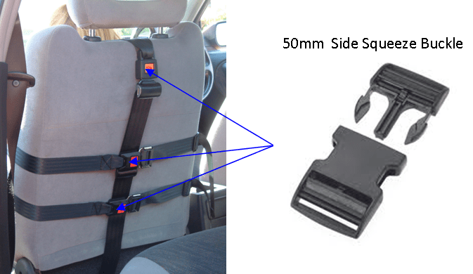 Model 13W – Rear Fastening Harness (Wheelchair Version) - Out & About