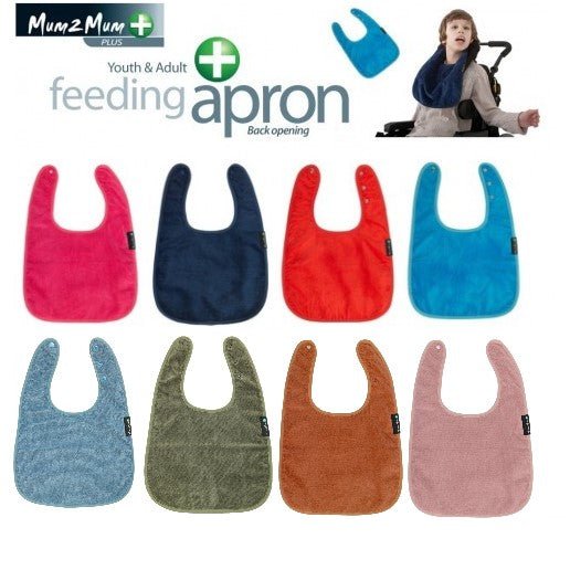 Mum 2 Mum PLUS Back Opening Clothing Protector - Bibs & Neckerchiefs