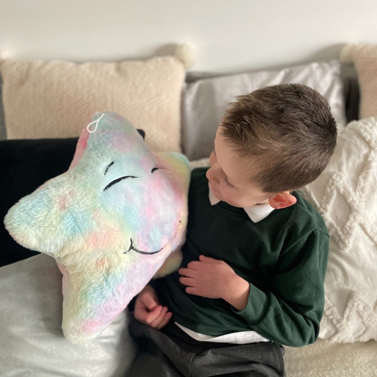 Musical Light Up Star Soft Toy – Calming Sensory Night Light - Sensory Toys