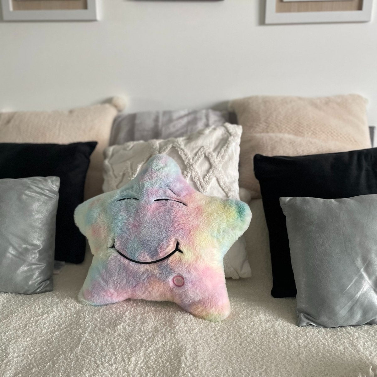 Musical Light Up Star Soft Toy – Calming Sensory Night Light - Sensory Toys