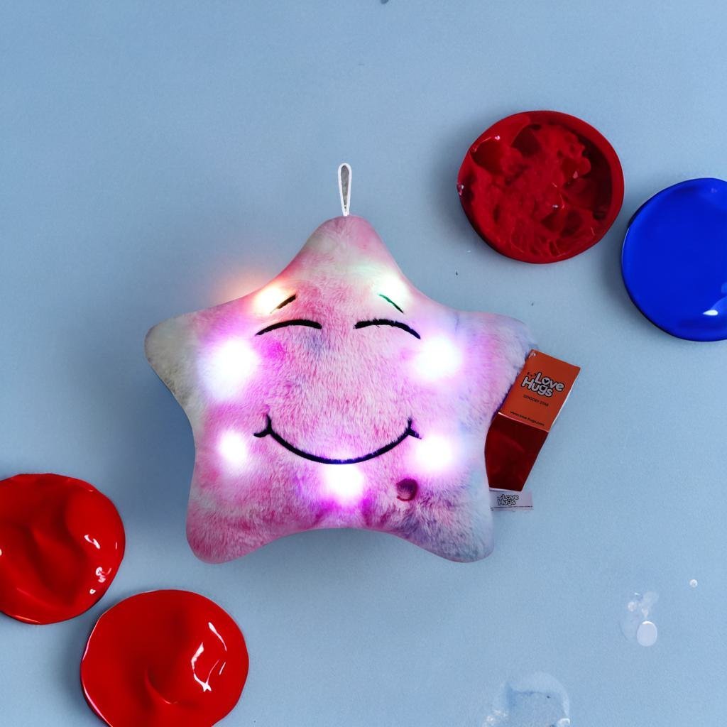 Musical Light Up Star Soft Toy – Calming Sensory Night Light - Sensory Toys