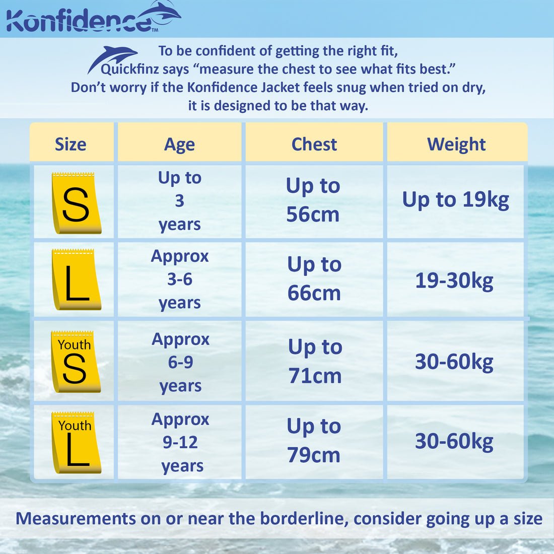 Original Konfidence Jacket with Removable Support Strap - Swimwear and Accessories