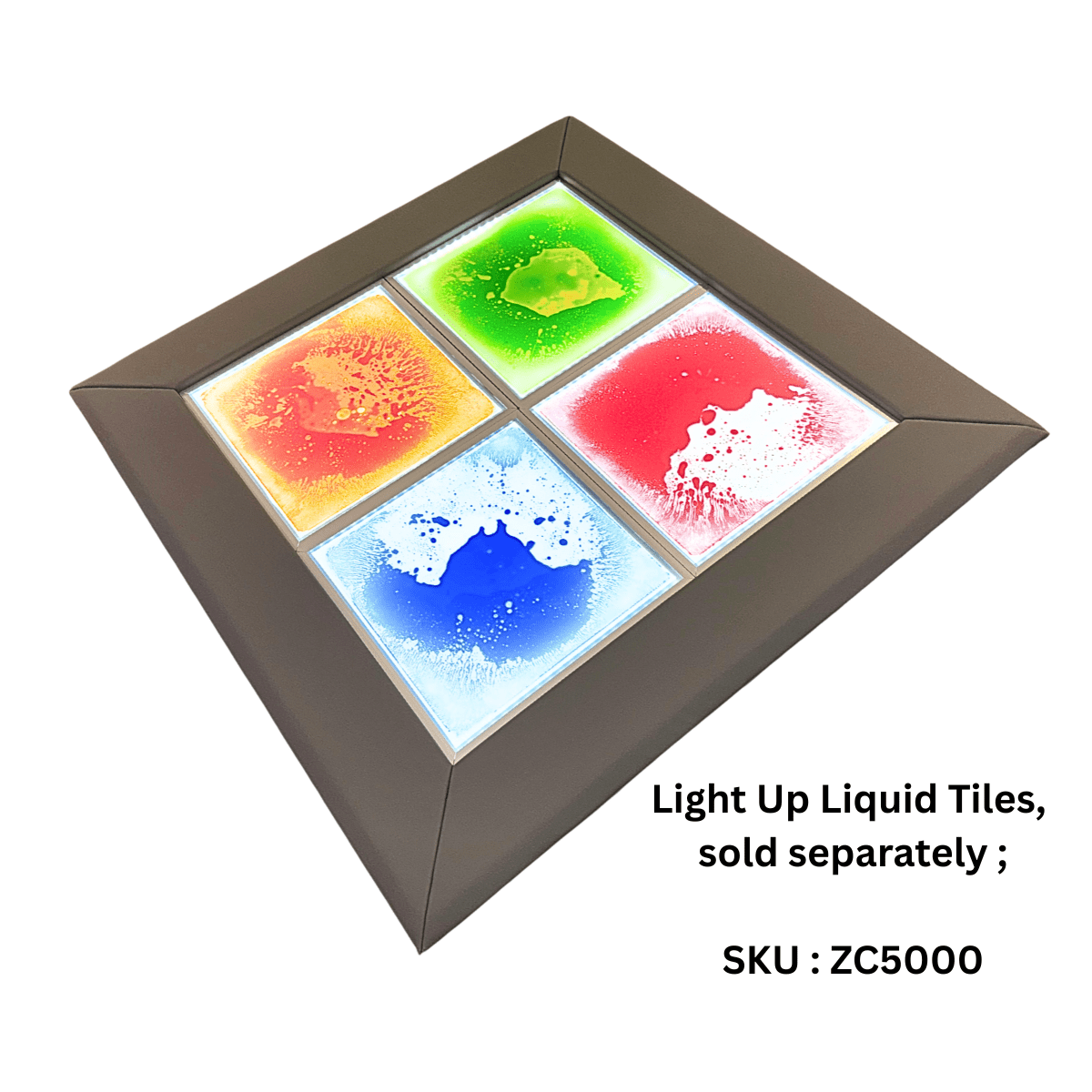 Padded Surround for ZC5000 Light Up Sensory Floor Tiles - Sensory Equipment