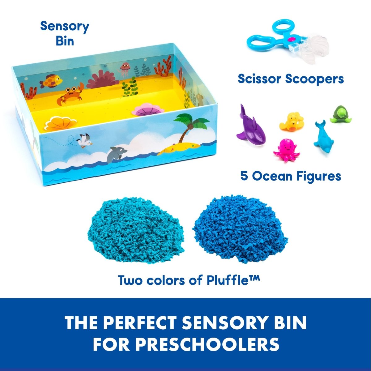 Playfoam Pluffle Hide & Seek Sensory Set - Sensory Toys