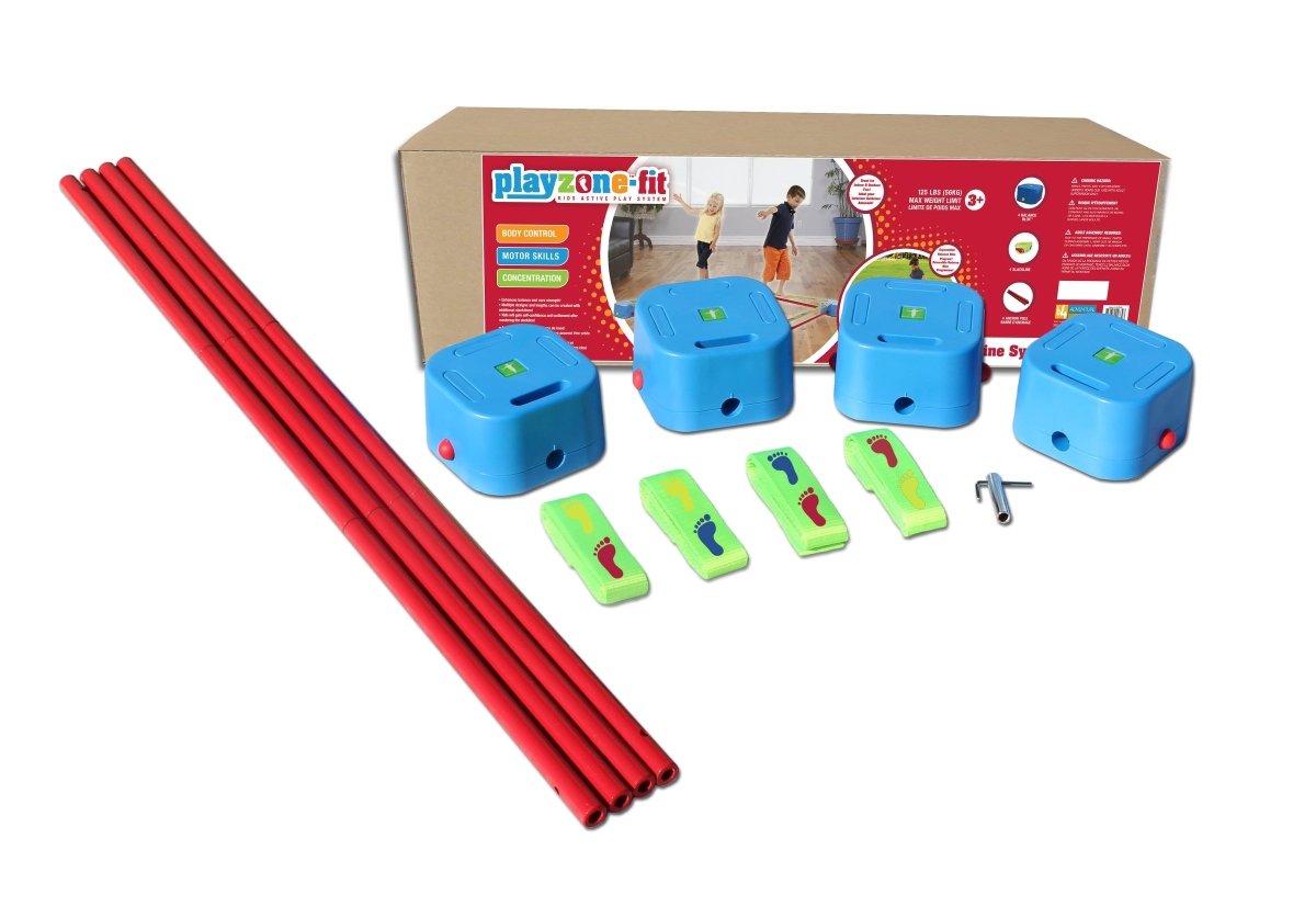 Playzone Fit Balance Blox Quad Kit - Outdoor Toys