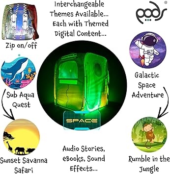 PODSpop - Themed Pop - Up Play Tent - Sensory Equipment