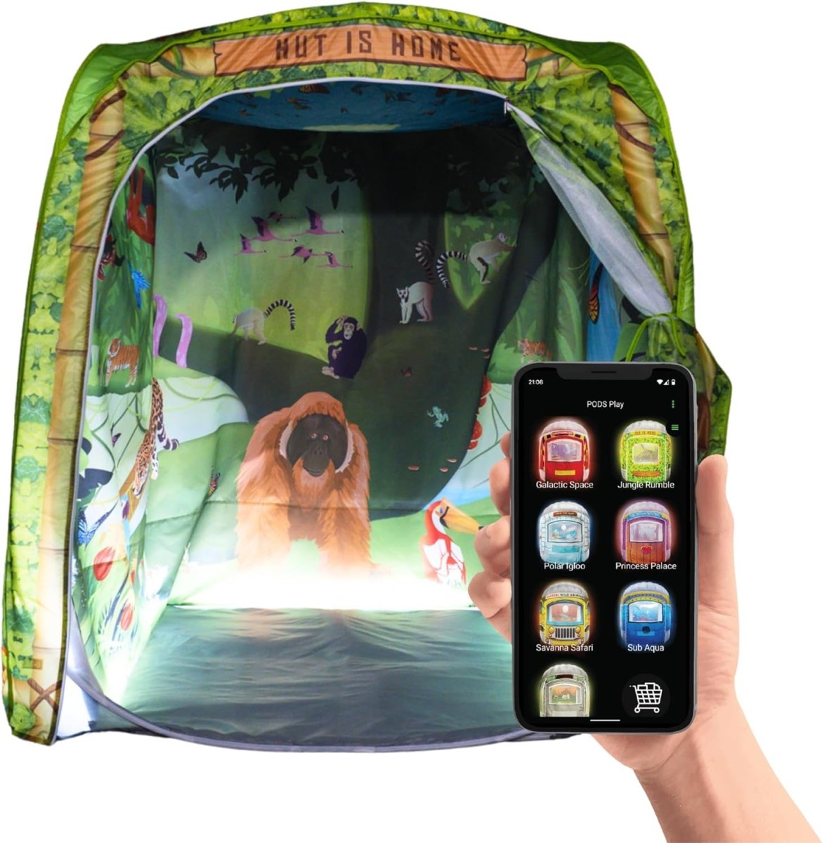 PODSpop - Themed Pop - Up Play Tent - Sensory Equipment