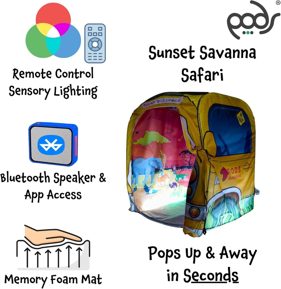 PODSpop - Themed Pop - Up Play Tent - Sensory Equipment