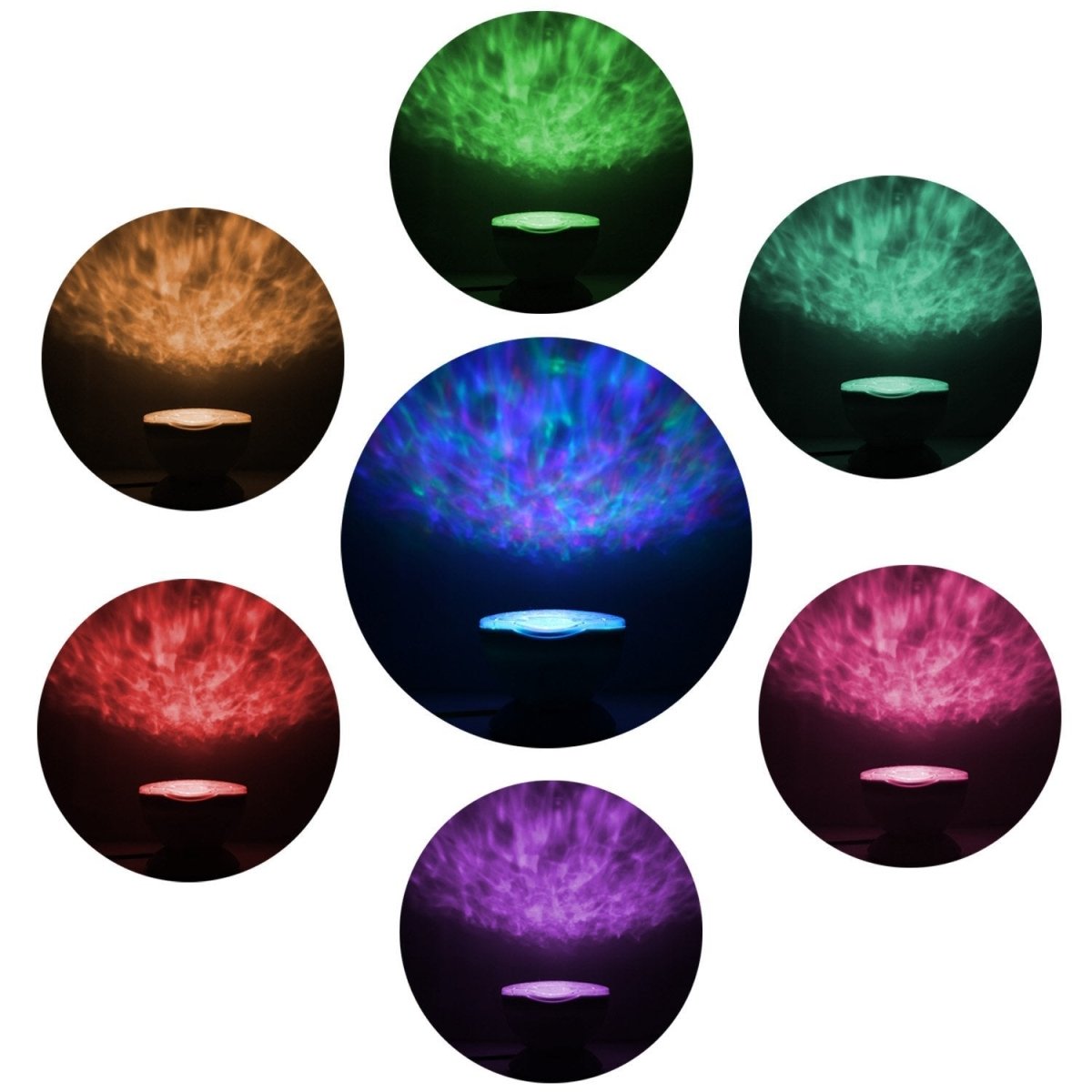 Portable Ocean Wave Sensory Projector with Sounds & Speaker - Sensory Equipment