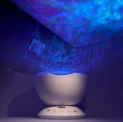 Portable Ocean Wave Sensory Projector with Sounds & Speaker - Sensory Equipment