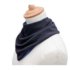 Premium Neckerchief Style Adult Dribble Bib - Waterproof & Discreet - Medium - Charcoal - Bibs & Neckerchiefs