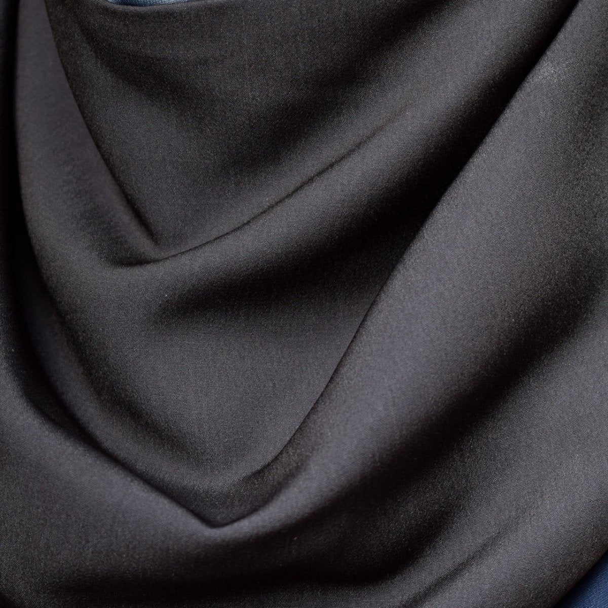 Premium Neckerchief Style Adult Dribble Bib - Waterproof & Discreet - Medium - Charcoal - Bibs & Neckerchiefs