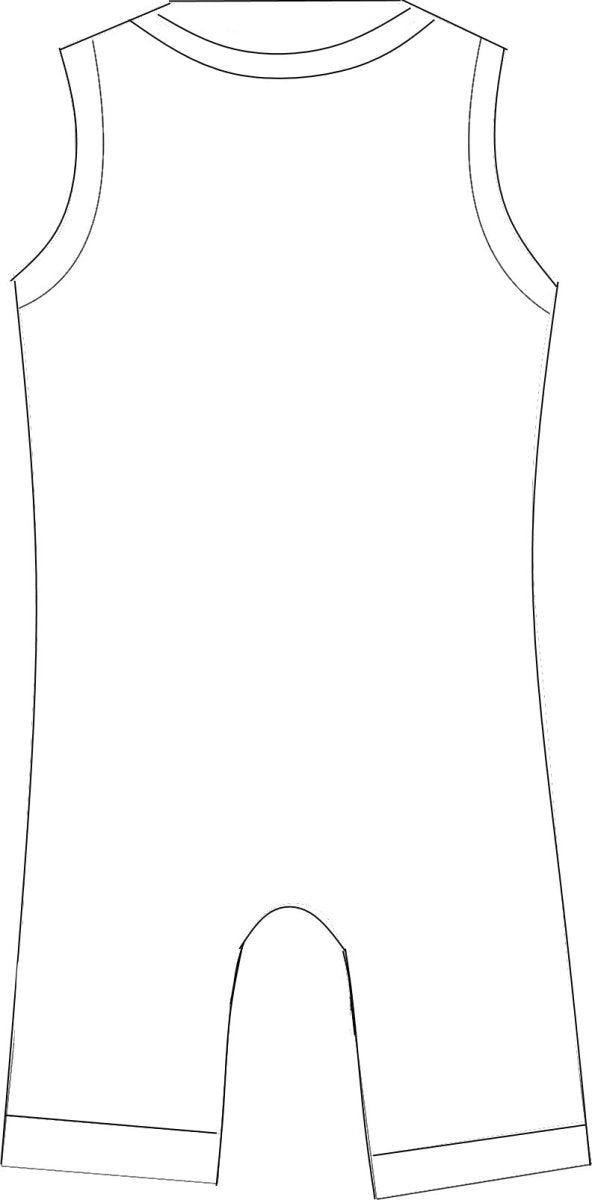 R102 Summer Pyjama Short Leg (Adults) - Bodyvests and Sleepwear