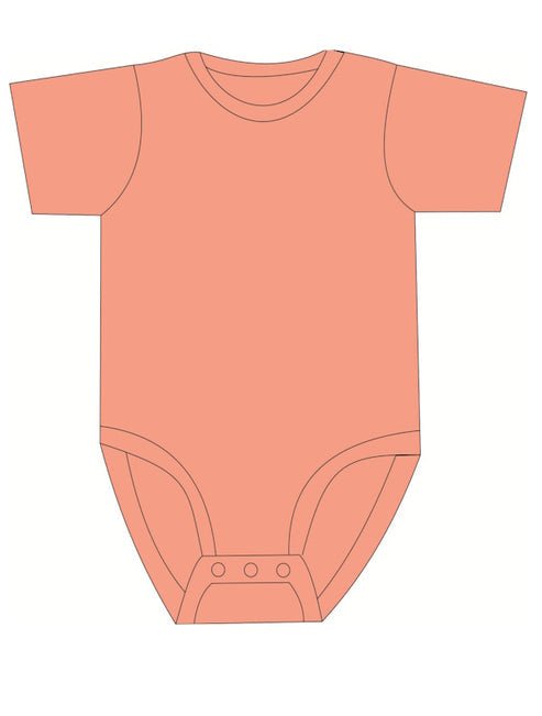 R136C 100% Cotton T-shirt Popper Vest - Adults - Bodyvests and Sleepwear