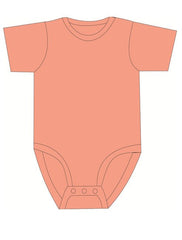 R136C 100% Cotton T-shirt Popper Vest - Adults - Bodyvests and Sleepwear