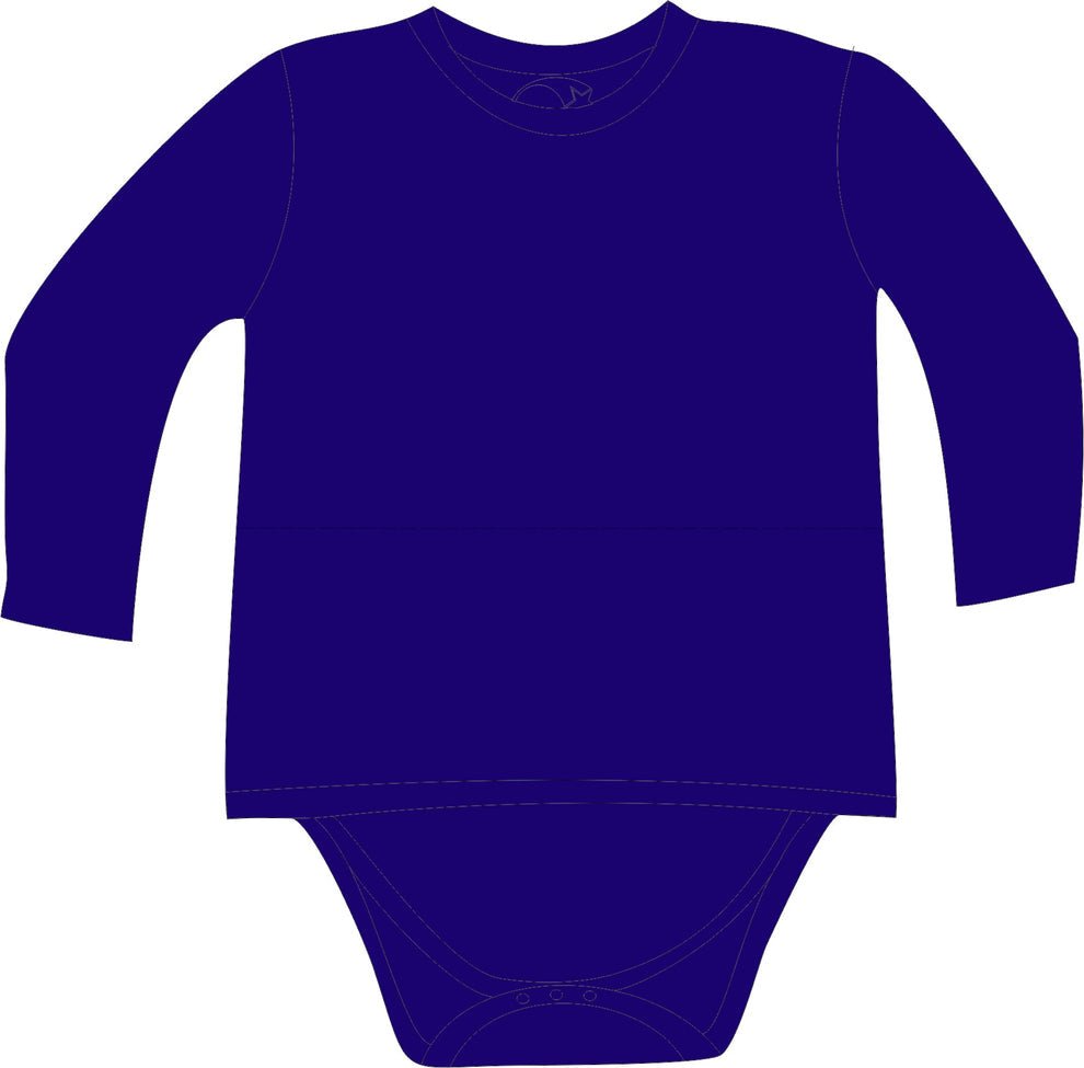 R155 Long Sleeve Loose T-shirt With Poppers - Daywear