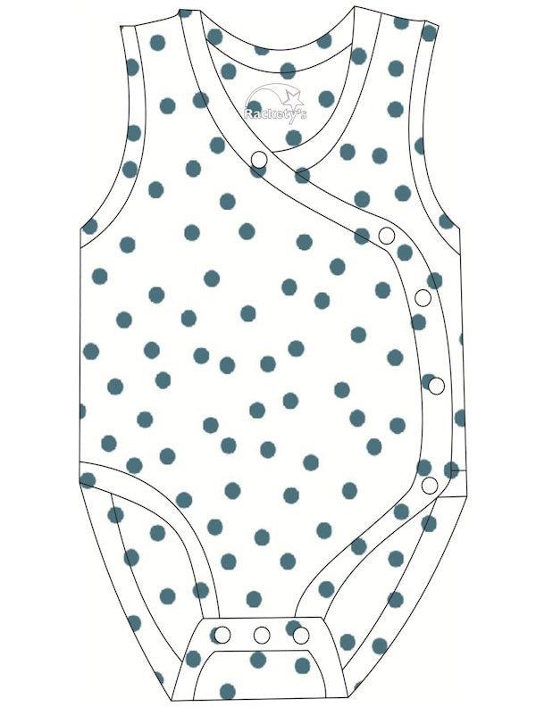 R180C 100% Cotton Keeley Side Opening PEG Tube Access Vest - Adult - Tube Feeding