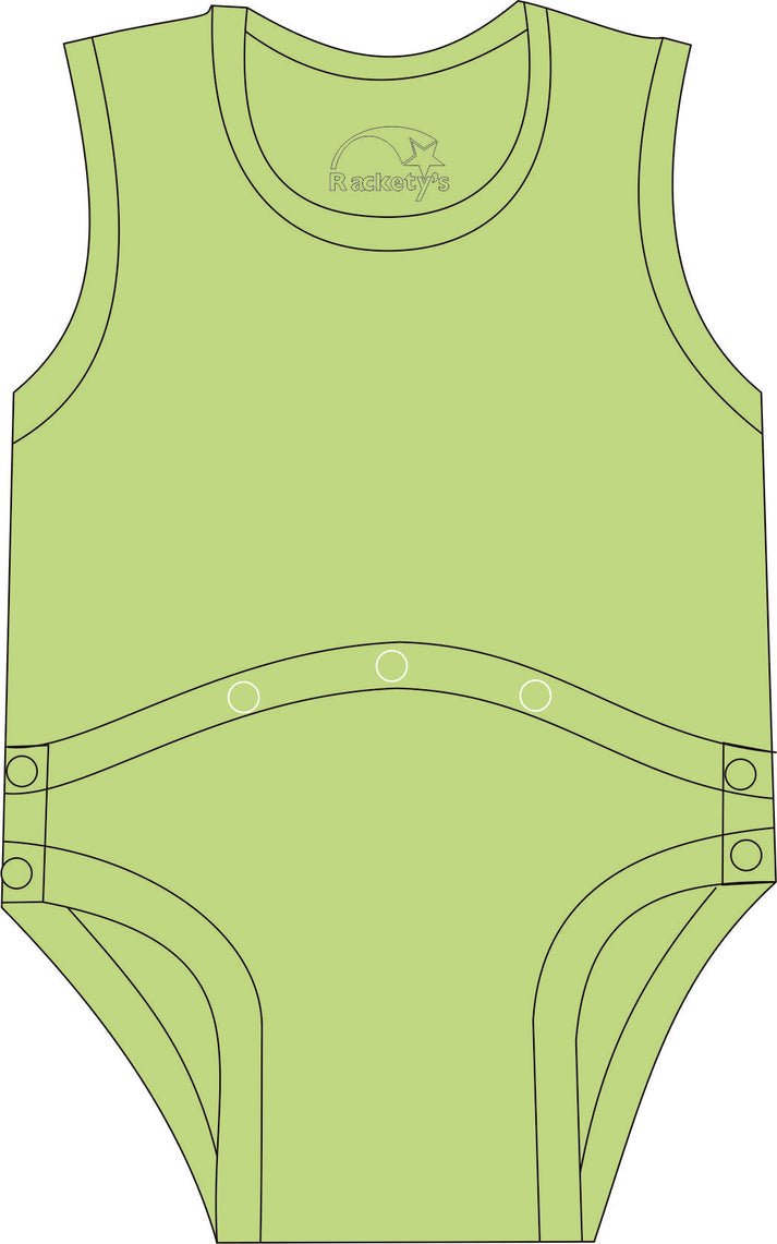 R73C 100% Cotton Joey PEG Tube Access Vest - Adult - Bodyvests and Sleepwear