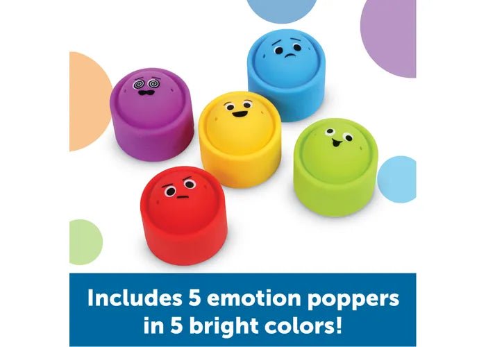 Rainbow Emotions Fidget Poppers - Set of 5 - Sensory Toys