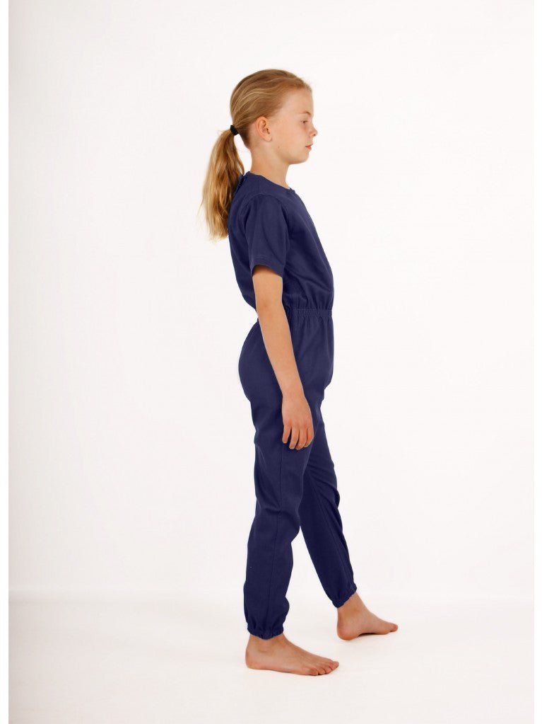 Rip-resistant bodysuit for children with short sleeves and long legs - Daywear