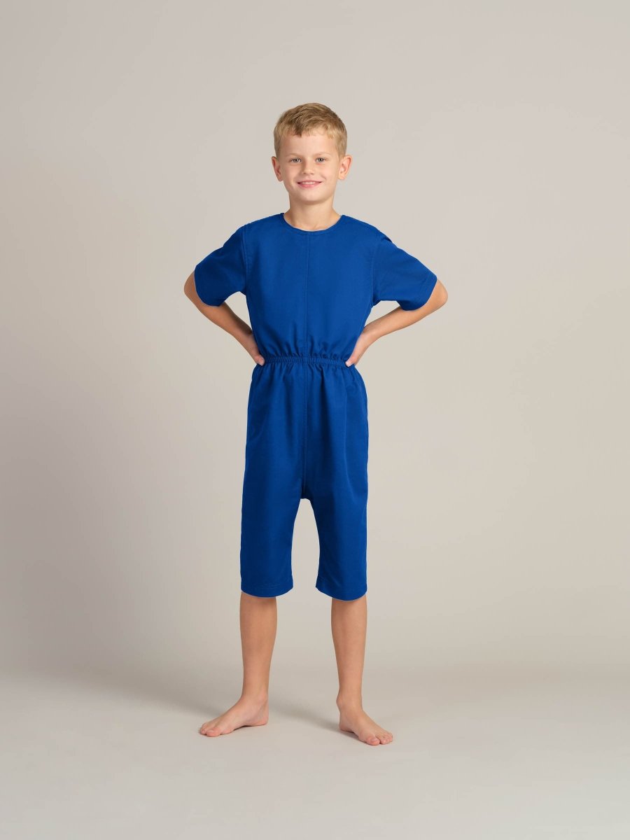 Rip - resistant bodysuit for children with short sleeves and short legs - Daywear