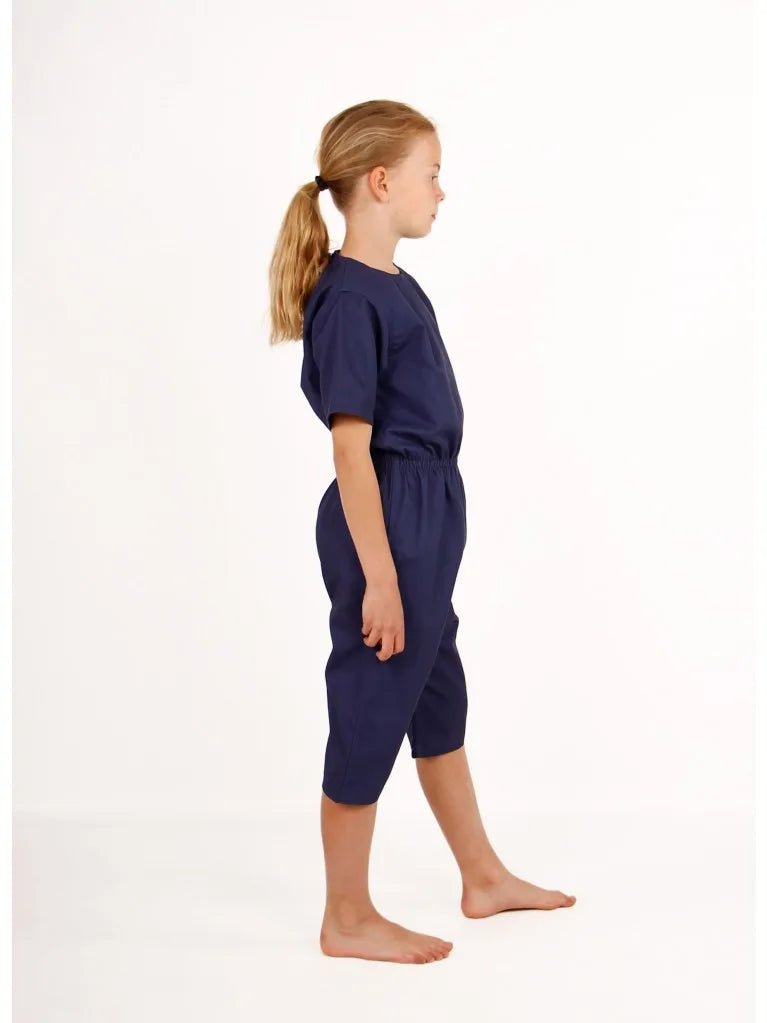 Rip-resistant bodysuit for children with short sleeves and short legs - Daywear
