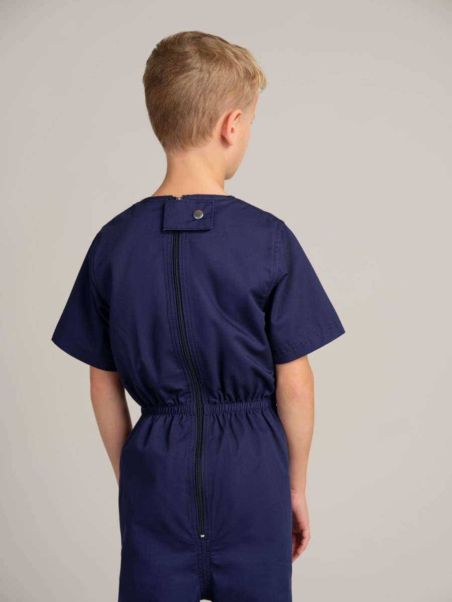 Rip - resistant bodysuit for children with short sleeves and short legs - Daywear