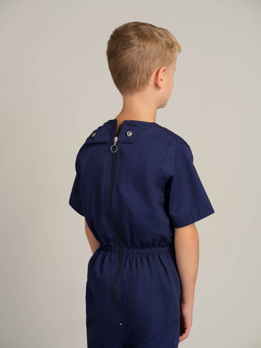 Rip - resistant bodysuit for children with short sleeves and short legs - Daywear