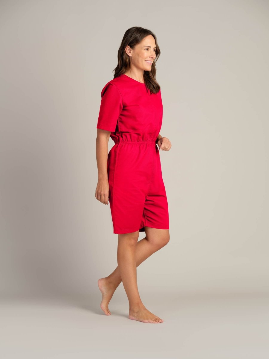 Rip Resistant Bodysuit with Short Legs - Daywear