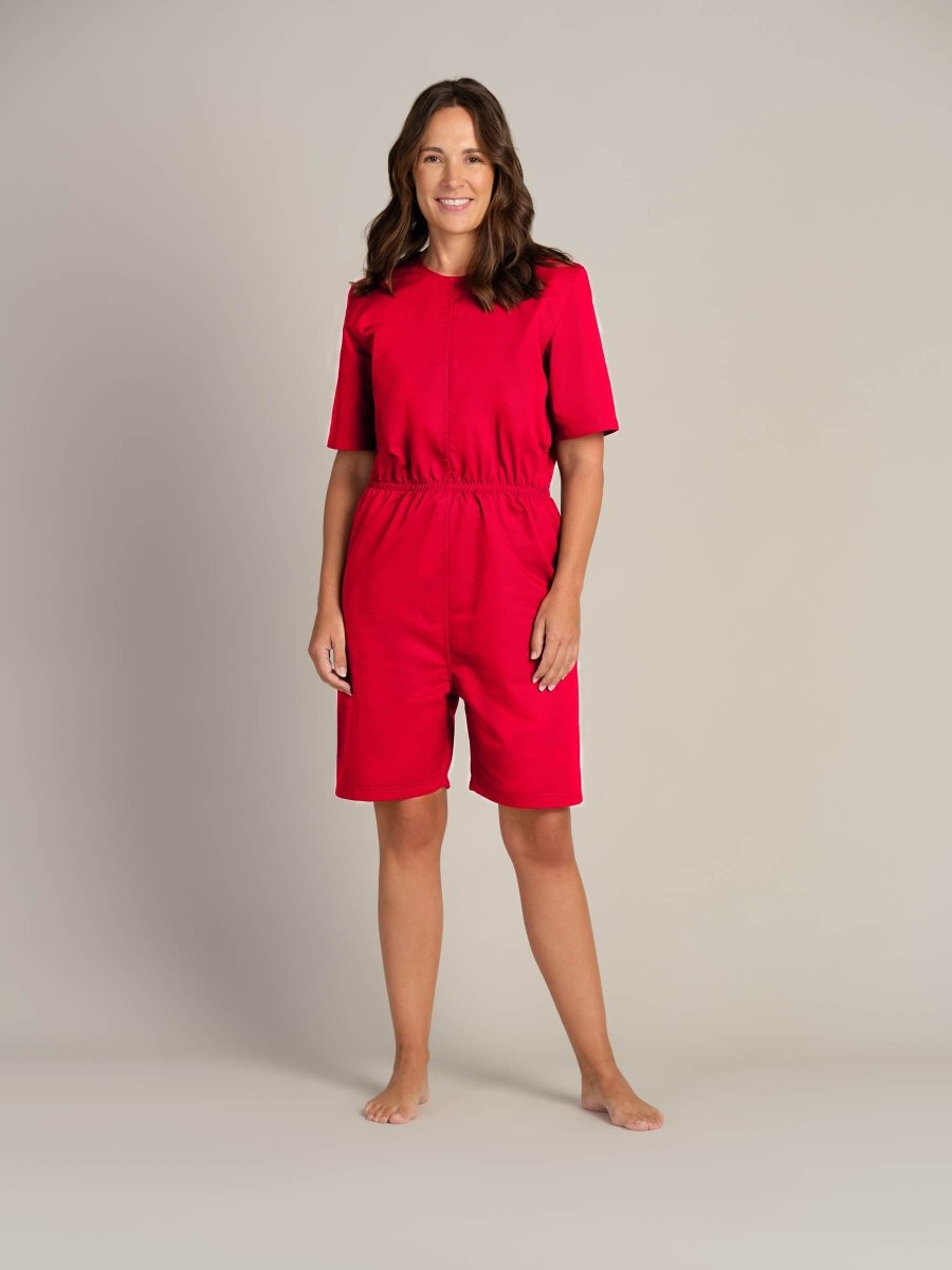 Rip Resistant Bodysuit with Short Legs - Daywear