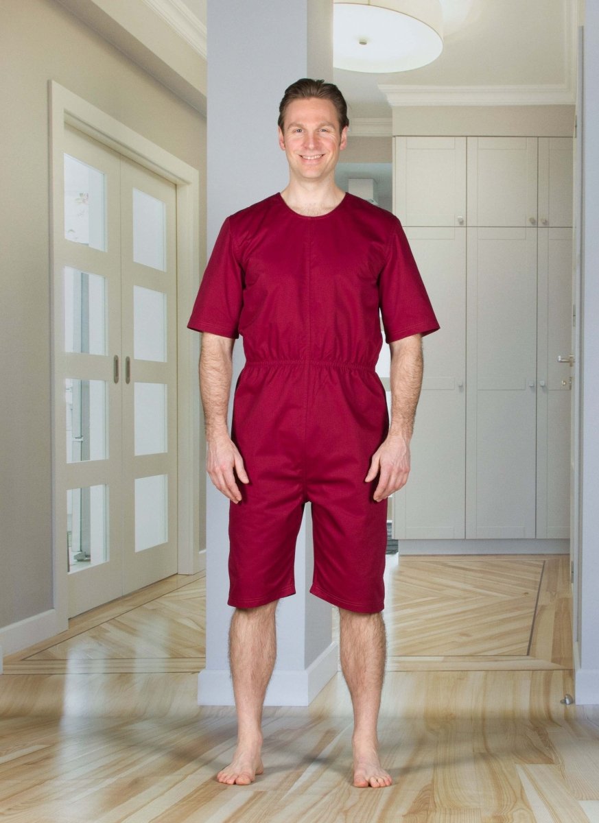 Rip Resistant Bodysuit with Short Legs - Daywear