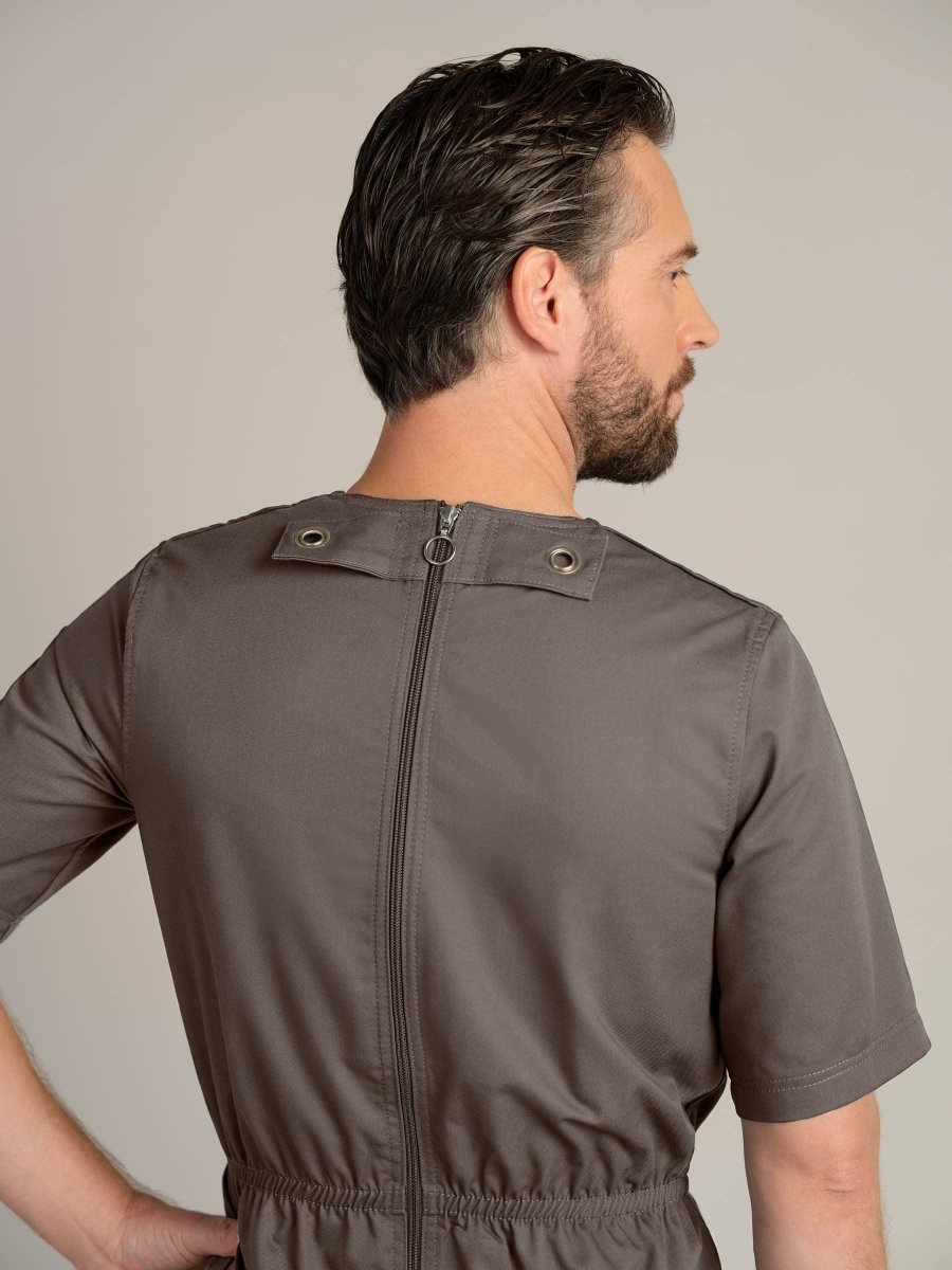 Rip Resistant Bodysuit with Short Sleeves - Daywear
