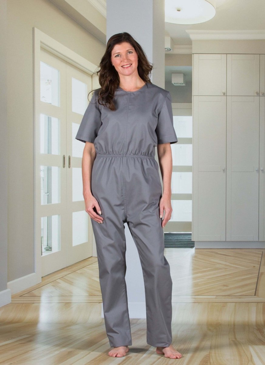 Rip Resistant Bodysuit with Short Sleeves - Daywear