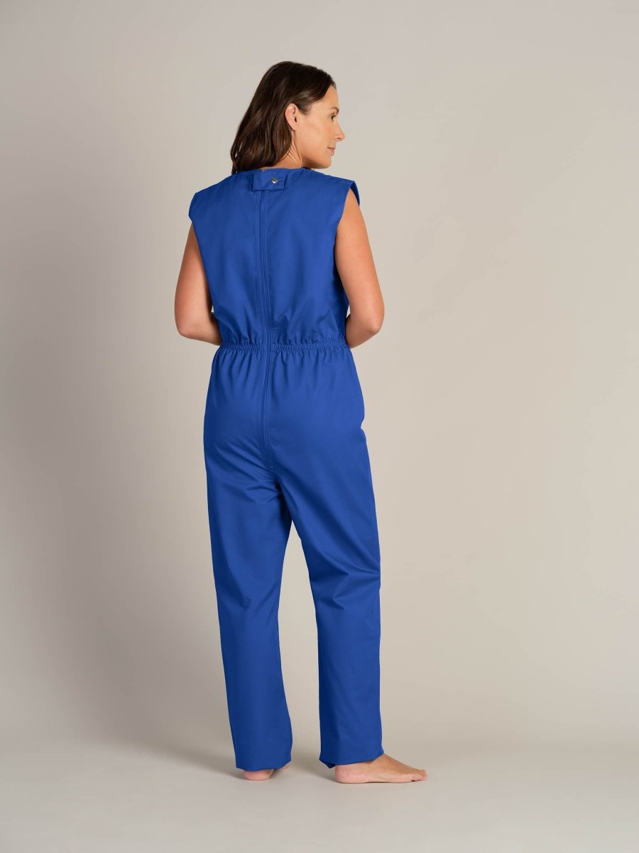 Rip Resistant Sleeveless Bodysuit With Long Legs - Daywear