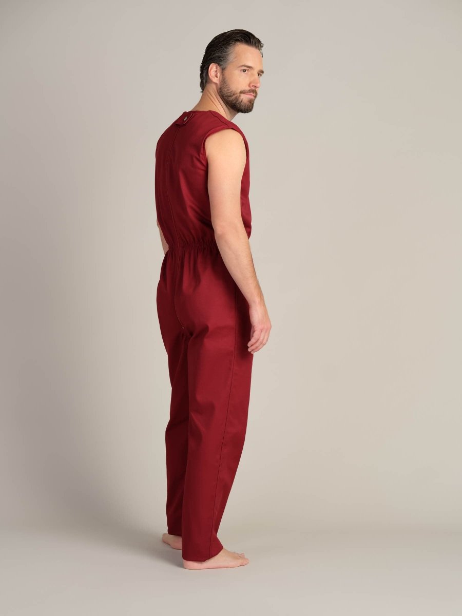 Rip Resistant Sleeveless Bodysuit With Long Legs - Daywear