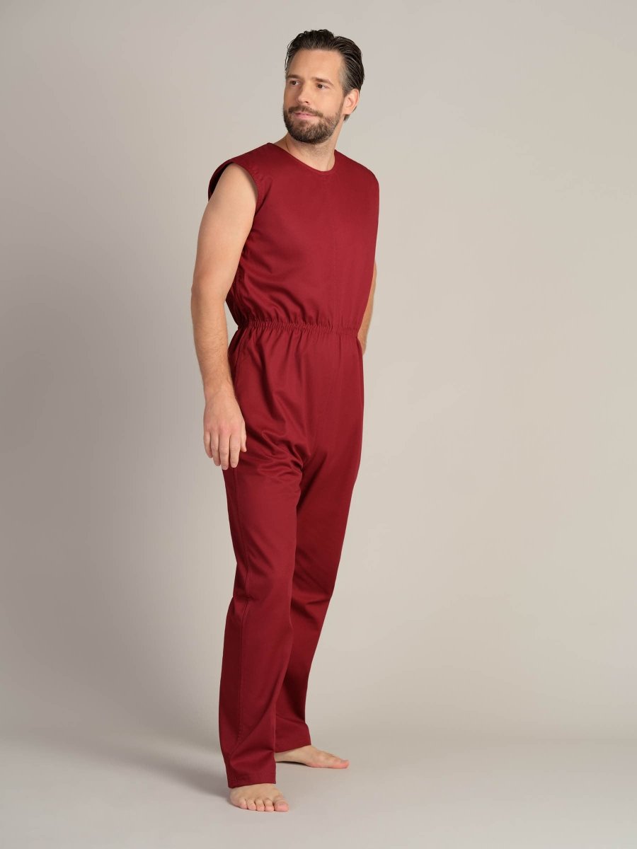 Rip Resistant Sleeveless Bodysuit With Long Legs - Daywear