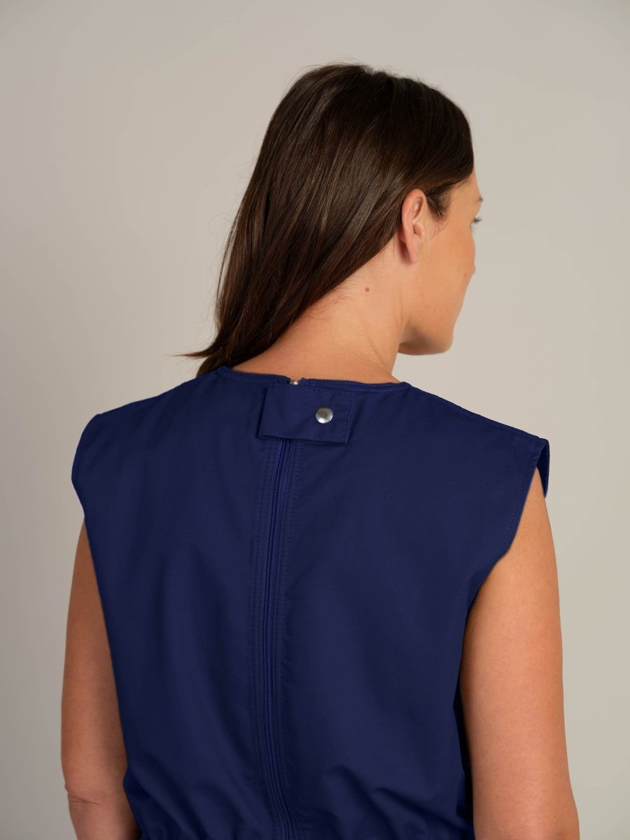 Rip Resistant Sleeveless Bodysuit With Long Legs - Daywear