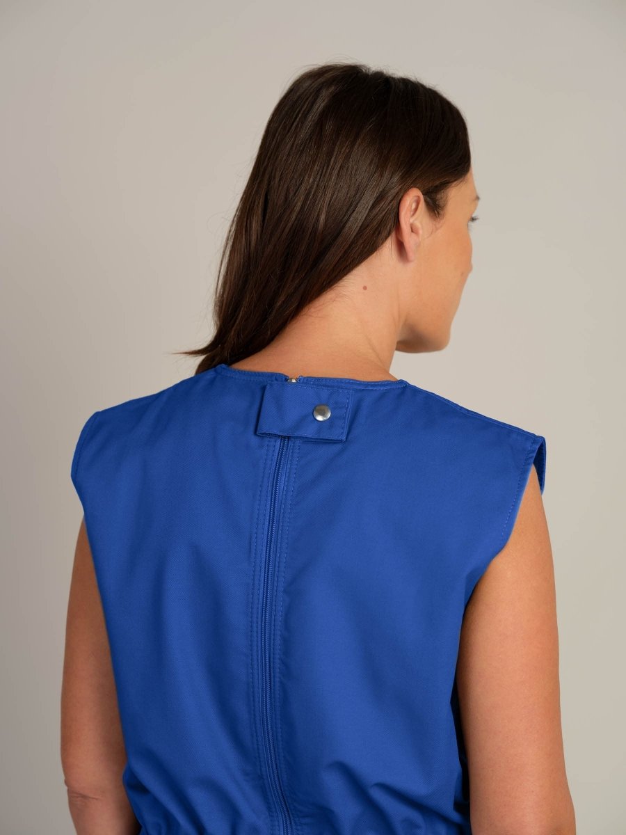 Rip Resistant Sleeveless Bodysuit With Long Legs - Daywear
