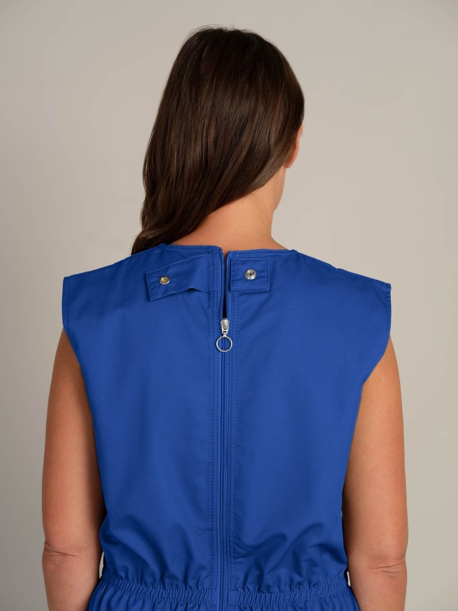 Rip Resistant Sleeveless Bodysuit With Long Legs - Daywear