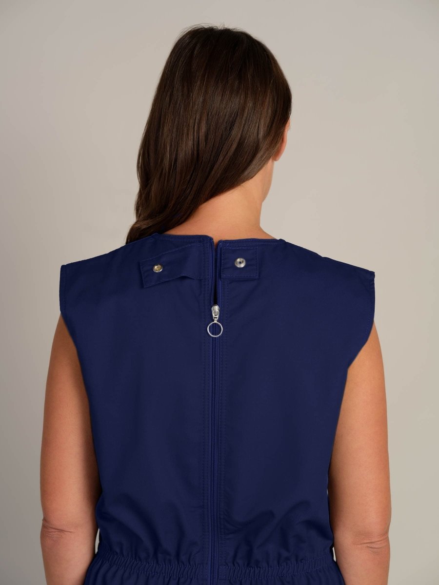 Rip Resistant Sleeveless Bodysuit With Long Legs - Daywear