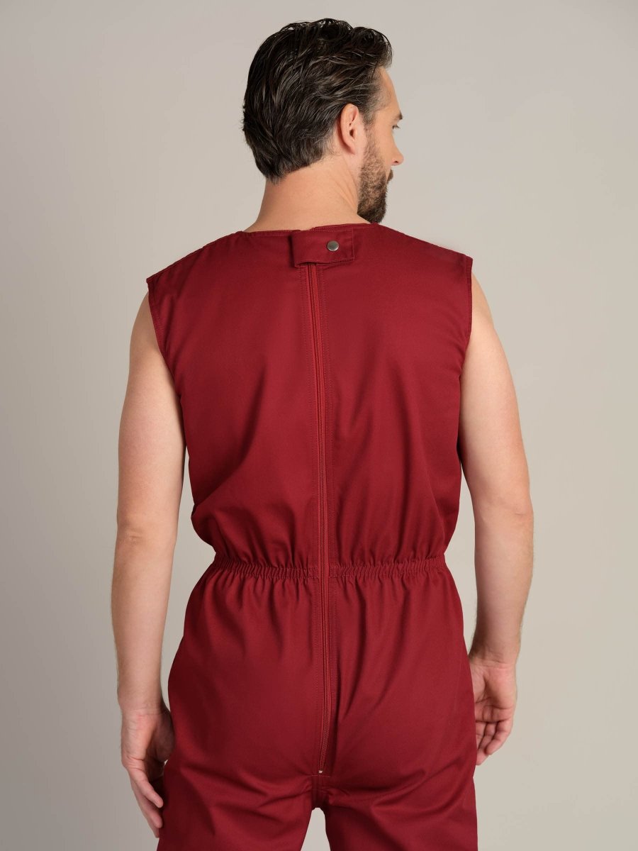 Rip Resistant Sleeveless Bodysuit With Long Legs - Daywear