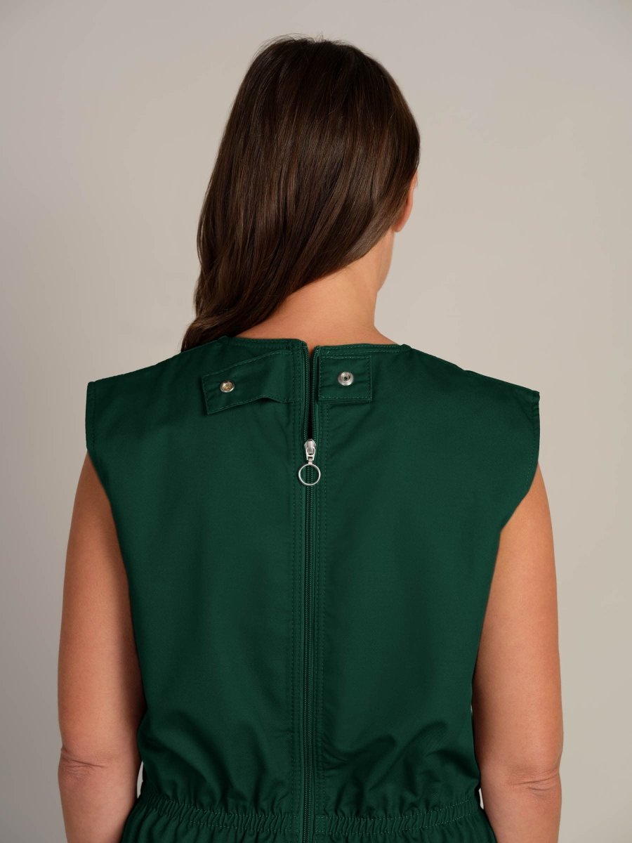 Rip Resistant Sleeveless Bodysuit With Long Legs - Daywear