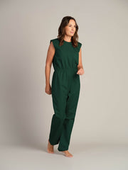 Rip Resistant Sleeveless Bodysuit With Long Legs - Daywear