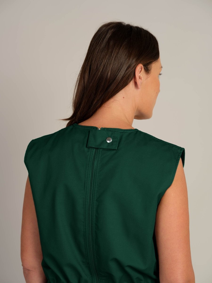 Rip Resistant Sleeveless Bodysuit With Long Legs - Daywear