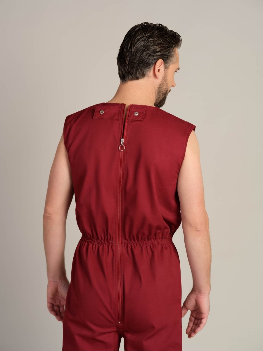 Rip Resistant Sleeveless Bodysuit With Long Legs - Daywear