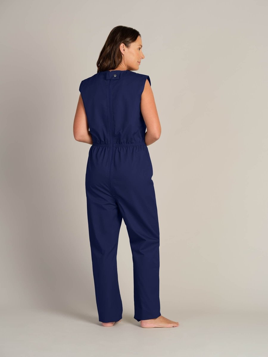 Rip Resistant Sleeveless Bodysuit With Long Legs - Daywear
